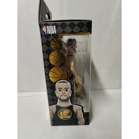 Funko Gold Stephen Curry Blue Yellow Jersey - Premium Vinyl Figure NBA Warriors - Picture 6 of 10